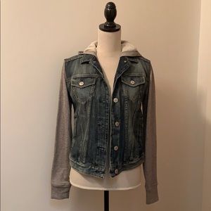 Express denim/sweat jacket